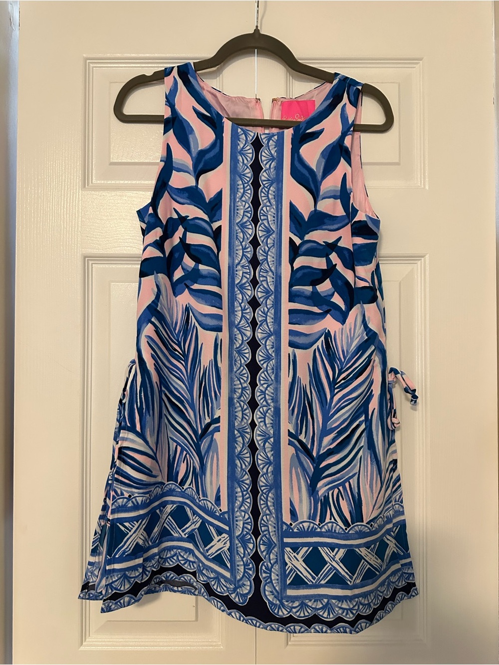 Lilly Pulitzer Pink and Blue Printed Donna Romper